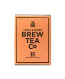 Brew Tea Co Lemon & Ginger Proper 15 Tea Bags 15 Count (Pack of 1) - Buy Online on GoSupps.com