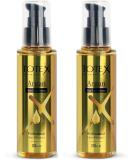 Totex Argan Hair Care Serum - 125ml (2 Pack) | Damaged Hair Repair & Anti-Split Ends Treatment - Buy Online on GoSupps.com