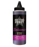 Hot Star Honey Balsamic Glaze | Hand Crafted Balsamic Honey Glaze | Balsamic glaze Perfect for Chicken Pizza Pasta Steak and Noodle - 330g Bottle - Buy Online on GoSupps.com