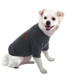 XXL Gray Hualisiji Dog Sweater - Warm Fleece Sweatshirt for Small Dogs | Soft Lightweight & Easy to Wear - Buy Online on GoSupps.com