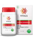 Vital-R Alpha Lipoic Acid 100mg - 100 Capsules | Bio-Enhanced Sodium-R-Lipoate for Optimal Absorption - Buy Online on GoSupps.com
