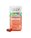 OLLY Ultra Strength Brain Softgels - Nootropic Supplement for Memory Focus & Healthy Brain Function | Omega-3 Vitamins B6 & B12 | 60 Count 30 Day Supply - Buy Online on GoSupps.com