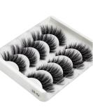 False Eyelashes Elocoise 5 Pairs 3D Eyelashes Reusable Long Handmade Artificial Eyelashes for Eye Makeup (3D-52) - Buy Online on GoSupps.com