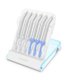 Waterpik Water Flosser Replacement Tips - 6 Pik Pocket Tips + Storage Case - Buy Online on GoSupps.com