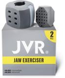 JVR Jaw Coach Ball - 2-Piece Jawline Exerciser & Neck Toning Fitness Device for Face Neck & Double Chin - Buy Online on GoSupps.com