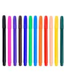 Edible Food Pens 12-Colors Edible Food Colouring Pens Single Tip Design Edible Coloring Pens Food Coloring Markers for Cakes Cookies Fondant Desserts Easter Eggs - Buy Online on GoSupps.com