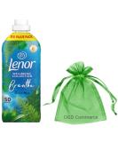 Lenor Fabric Conditioner Laundry Softener 50 Washes 1.65L + for You: Organza Small Bag - Choose 1 Fragrance (Ocean Mist) - Buy Online on GoSupps.com