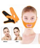 Buy Face Slimming Mask & V-Face Line Belt Reducer | Anti-Wrinkle Facial Care (Orange) - International Shipping Available - Buy Online on GoSupps.com