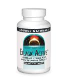Source Naturals Ellagic Active 300 mg - 60 Tablets | Antioxidant Support - Buy Online on GoSupps.com