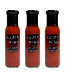 Generic Sauce Shop - Habanero Ketchup Pack of 3 - Very Hot & Spicy Sauce Made in the UK Suitable for Vegans - 3x 260g Jars - Buy Online on GoSupps.com