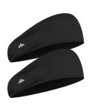 Mens Sweat Bands - Mens Headband - Head Bands Working Out Men Sports Headband Men Performance Headband Men - Athletic Headbands Men Cycling Sweat Band, Football Headbands - Sweat Bands Headbands Men 2 Black - Buy Online on GoSupps.com