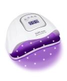 Buy LAVAED UV Nail Lamp - Professional Gel Nail Light with 4 Timer Settings & Auto Sensor - Fast Curing for Perfect Gel Nails | International Shipping - Buy Online on GoSupps.com