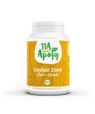 11A-Apofy Ceylon Cinnamon Zinc & Chromium - 1500mg Daily Dose 100 Capsules No Magnesium Stearates | Optimal Health Supplement - Buy Online on GoSupps.com