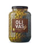 OLIVAS Landbauerolive / 2 500 g (gallon) * sliced olives with fennel - the natural product - Buy Online on GoSupps.com
