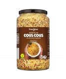 Trevijano Moroccan Couscous with Dehydrated Vegetable Flavour Spice cou Pack 1kg - Buy Online on GoSupps.com