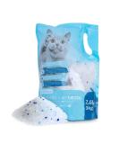 Nobleza Silica Cat Litter Crystals 3kg Ultra Absorbent & Odour Control 7.6L, Dust-Free, Biodegradable Hygiene for Kittens - Buy Online on GoSupps.com