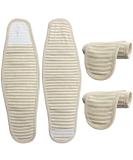 Topwon Umbilical Cord Cover for Newborn | 4 Pack Cotton Belly Button Band | Hernia Care & Navel Truss Wrap | Must-Have Baby Shower Gift - Buy Online on GoSupps.com