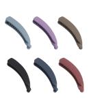 6Pcs Banana Ponytail Holder Clip Fashionable Large Banana Hair Clip Strong Hold Ponytail Banana Clips Vintage Comb Banana Clips for Women Girls - Buy Online on GoSupps.com