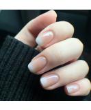 Justotry 24 Pcs White Square Short False Nails - Gradient Nude French Press on Nails with Nail Glue - Pretty Squoval Fake Nails for Women - Buy Online on GoSupps.com