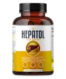 Hepatol Liver Cleanse Detox Supplement with Turmeric & L-Cysteine - 60 Ct for Liver Health & Digestion - Buy Online on GoSupps.com