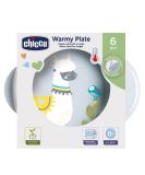 Chicco Warmy Baby and toddler plate for warm dishes thermal children's plate set with hot water container weaning harness plates with a non-slip floor 6+ months feeding set for babies - Buy Online on GoSupps.com