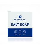 Skinlocity Facial Soap - Sea Salt & Goat Milk Bar for Nourishing Moisturizing and Exfoliating Skin - Buy Online on GoSupps.com