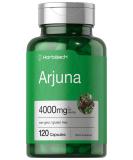 Arjuna Capsules 4000mg | 120 Count | Non-GMO Gluten Free | Arjuna Bark Extract by Horbaach - Buy Online on GoSupps.com