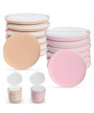 GZHAIMAI 14-Piece Powder Puff Set - Round Makeup Sponges for BB Cream Liquid Foundation & Loose Powder | Professional Makeup Tools - Buy Online on GoSupps.com