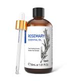 HIQILI Rosemary Oil 30ml - 100% Pure Natural Essential Oil for Diffusers Aromatherapy & Candle Making | International Shipping Available - Buy Online on GoSupps.com