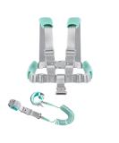 TOPWAYS 2in1 Toddler Anti Lost Leash & Safety Wrist Link Belt - Green - Buy Online on GoSupps.com