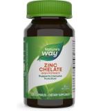 Nature's Way Zinc Chelate, Supports Immune Function*, 30 mg per Serving, 100 Capsules - Buy Online on GoSupps.com