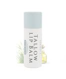 Organic Unscented Tallow Lip Balm - Hydrating Grass Fed Jumbo Size 0.5 oz | Sustainable Packaging - Buy Online on GoSupps.com