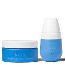 Bushbalm 2 Step Routine Ingrown Hair & Razor Burn Prevention - Nude Ingrown Treatment Oil (30 ml) and Nude Exfoliating Scrub (236 ml) Ingrown Hair 2 Piece Set 2-Step Routine - Buy Online on GoSupps.com