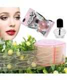Non-Sticky Lace Eyelid Tape - Breathable Double Eyelid Strips for Hooded Eyes | Instant Invisible Eyelid Lift (Pink B) - International Shipping Available - Buy Online on GoSupps.com