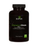 High-Potency Magnesium Citrate 200mg - Natural Stress Relief, Sleep Aid, Constipation Relief - 180 Capsules - Buy Online on GoSupps.com