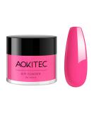 Dipping Powder Nails Set | Aokitec Mode Fluorescent Pink Dip Powder for Salon & DIY Nail Art | 28g Dipping Nail Powder for Stunning French Manicure - Buy Online on GoSupps.com