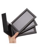 Allwon 3-Layer Rotation Magnetic Palette - 3 in 1 Empty Makeup Storage Box for Eyeshadow Lipstick Blush & Powder (Black) - International Shipping Available - Buy Online on GoSupps.com