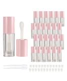 COSIDEA 14pcs Empty 6ml big doe foot wand Chunky lip gloss tubes for DIY lipgloss Pink round lipgloss containers tubes with thick wand - Buy Online on GoSupps.com