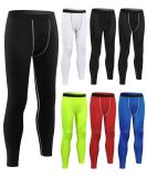 Hicarer 6 Pack Men's Compression Workout Pants - Athletic Leggings for Running and Sports - Multicolor, Large - Buy Online on GoSupps.com