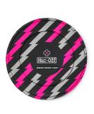 Muc-Off Disc Brake Covers, Set of 2 - Washable Neoprene Protective Covers for Bicycle Disc Brakes - Protects From Overspray And Damage In Transit Pink and Black - Buy Online on GoSupps.com