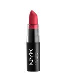 NYX Matte Lipstick in Merlot - Plum Red Shade | Long-Lasting Lip Color - Buy Online on GoSupps.com