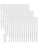 moveland 100 PCS 3ML Dropper Pipettes Essential Oil Transfer Disposable Plastic Eye Dropper for Science Experiments Crafting Makeup Tool - Buy Online on GoSupps.com
