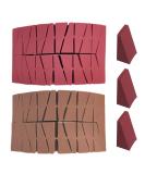 48 Latex-Free Makeup Sponges - Triangular Beauty Blenders for Powder Cream & Liquid - Reusable & Ideal for Cosmetics - Buy Online on GoSupps.com
