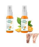 Orange Oil Foot Peeling Spray - Remove Dead Skin & Calluses in Seconds - Hydrating Exfoliating Spray (30ml) - Buy Online on GoSupps.com
