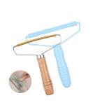 Vicloon Portable Lint Remover 2PCS Lint Roller Portable Lint Remover Carpet Lint Roller Carpet Scraper Manual Brush Tool Shaver Pet Hair Remover with Long Wooden Handle Fuzz Shaver Manual + Plastic - Buy Online on GoSupps.com