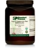 Standard Process Veg-E Complete Pro Chocolate - Whole Food Protein Powder for Nail, Hair, and Skin Health - 26 oz - Buy Online on GoSupps.com
