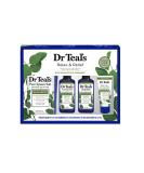 Dr Teal's Relax & Relief Eucalyptus & Spearmint Set - Epsom Salt Foaming Bath Oil Body Wash & Lotion - 11oz 3oz & 1oz - International Shipping Available - Buy Online on GoSupps.com