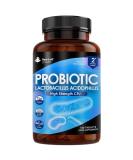 Probiotic Supplements Acidophilus Probiotic Tablets High Strength - Digestive & Gut Health Supplements Lactobacillus Probiotics for Gut Health - Vegan GMO-Free Gluten-Free GMP UK Made 120 Tablets 120 count (Pack of 1) - Buy Online on GoSupps.com