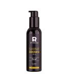 Byrokko Shine Brown Oil FAST Tanning Accelerator Premium Oil for Indoor Sunbed UV & Outdoors 100% Natural Ingredients 150ml 5 Fl oz Coconut oil, Walnut oil & Hazelnut oil - Buy Online on GoSupps.com