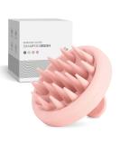 ZMCLG Shampoo Brush for Peeling & Scalp Massage | Silicone Hair Care Brush - Pearl Pink - Buy Online on GoSupps.com